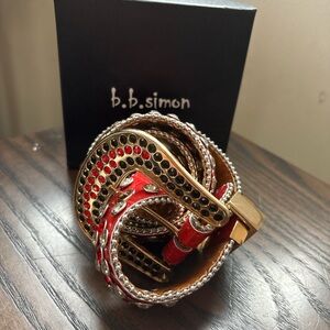 B.B. Simon red and black belt